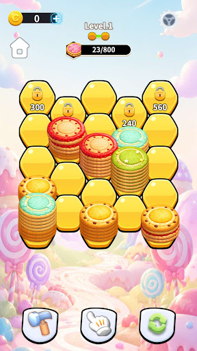 Biscuit Merge Labyrinth official gameplay screenshot 1