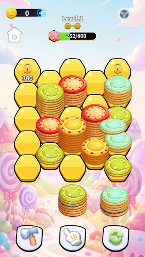 Biscuit Merge Labyrinth official gameplay screenshot 3